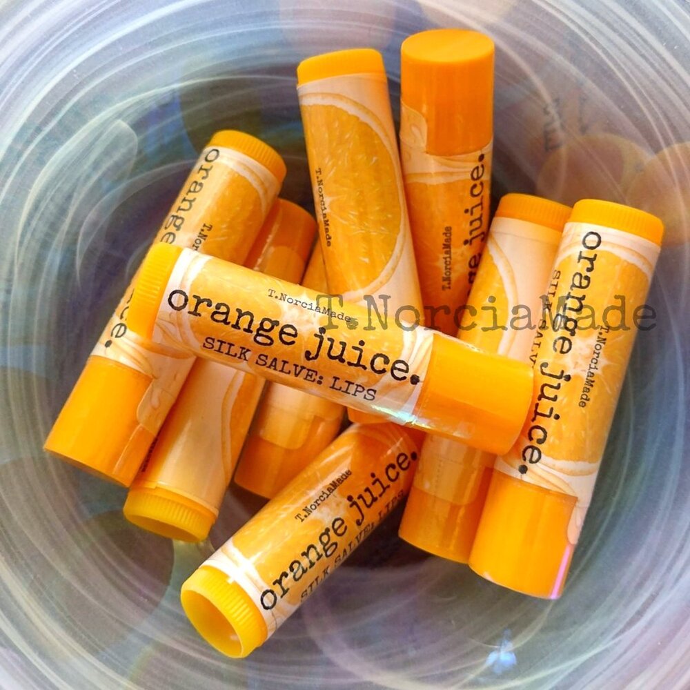 Orange Juice Silk Salve: Lips